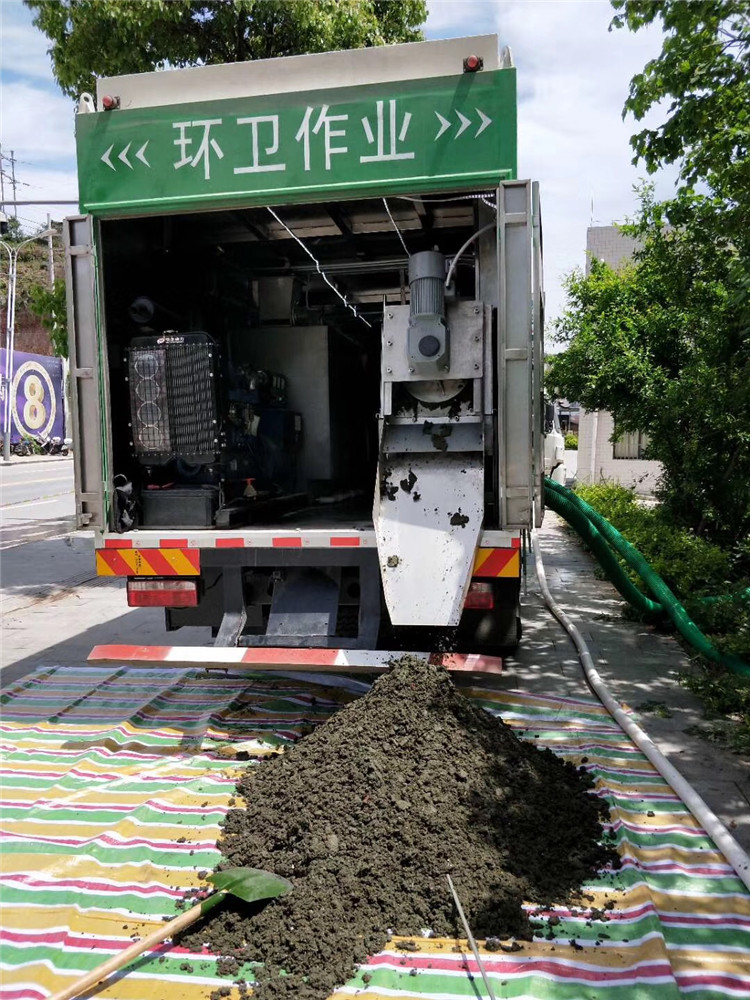 凤山淤泥干湿分离