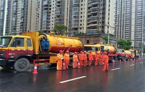 凤山市政管道清淤